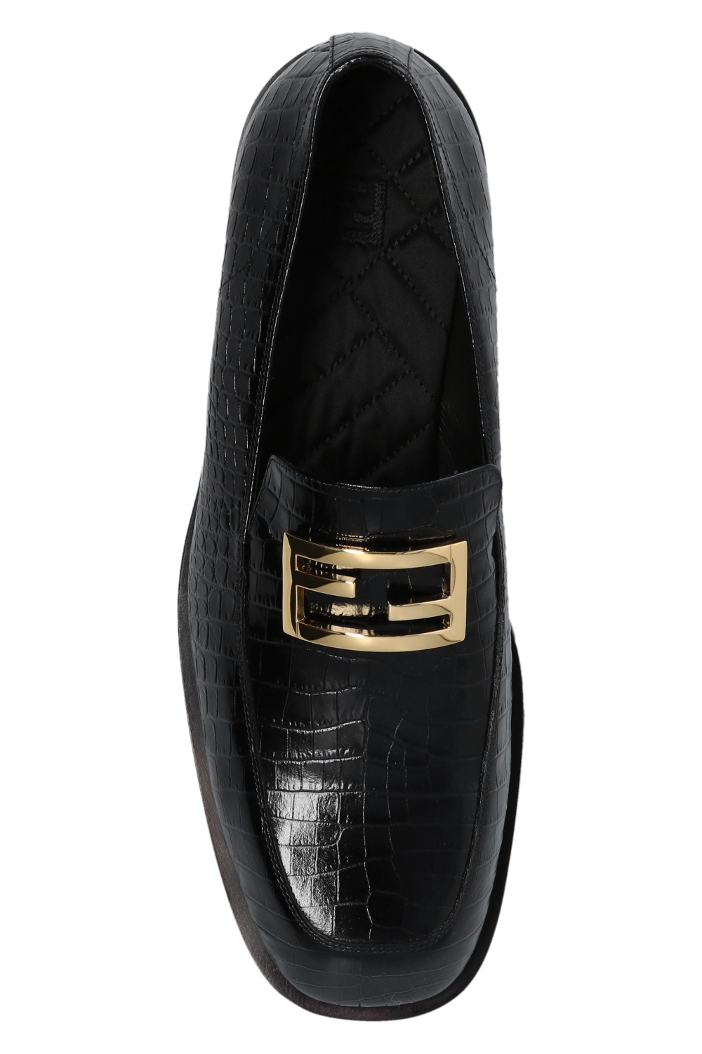 Leather loafers Fendi - IetpShops US